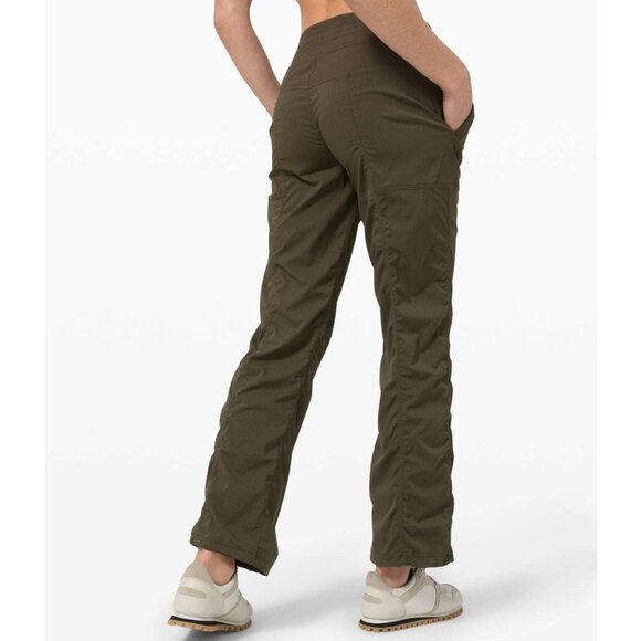 Lululemon Dance Studio Mid-Rise Pant 31" / Size 4 / Dark Olive - Picture 2 of 11